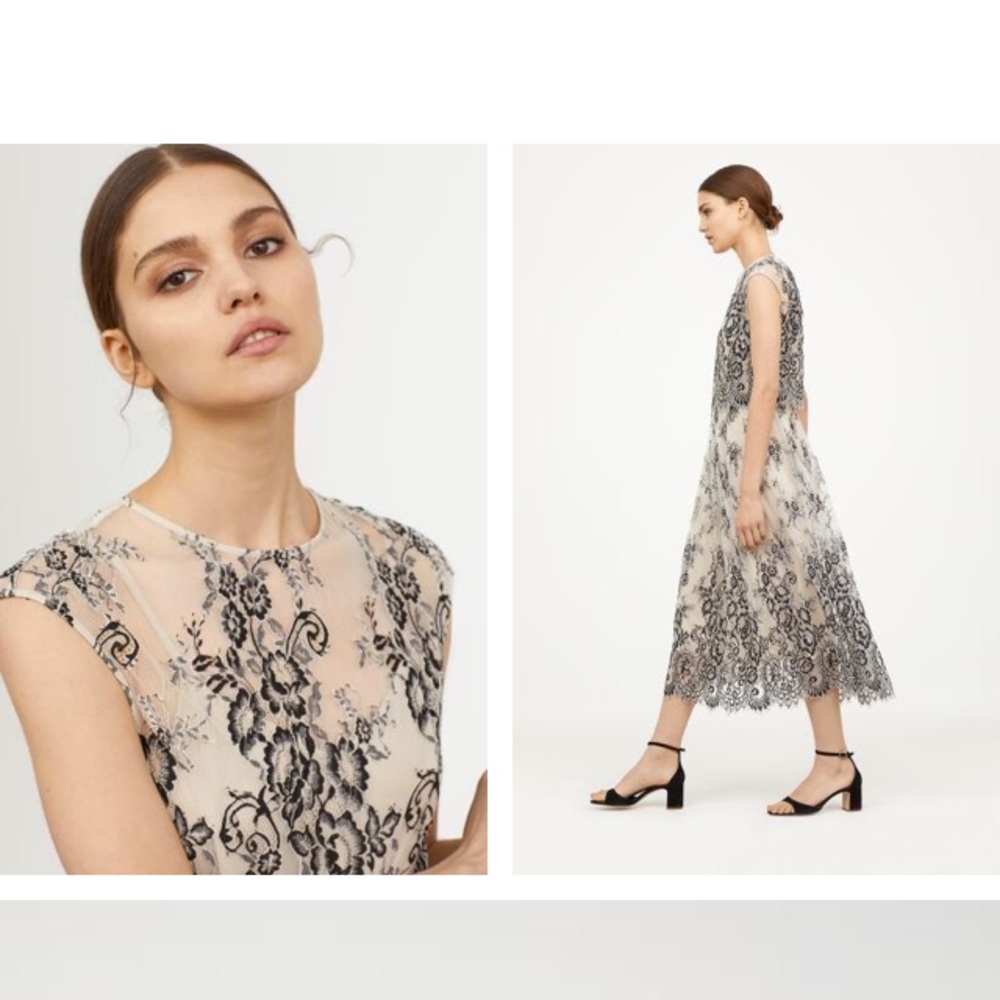 Tulle dress with lace. Fits small/medium